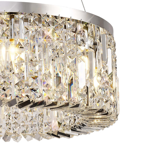 Zula Round Pendant Chandelier 8 Light